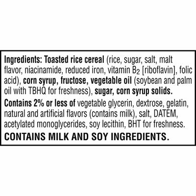 Kellogg's Rice Krispies Treats Marshmallow Snack Bars, Kids Snacks, School Lunch, Original