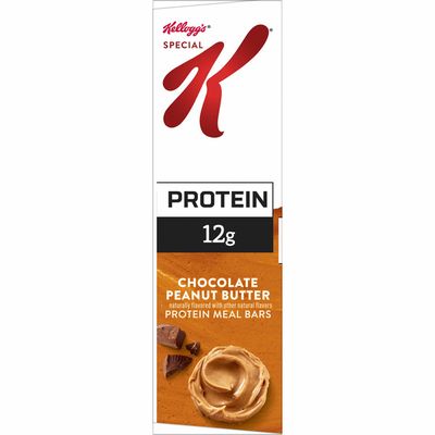 Kellogg's Special K Protein Bars, Meal Replacement, Protein Snacks, Chocolate Peanut Butter