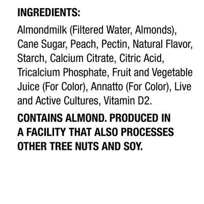 Silk Peach Almond Milk Yogurt Alternative
