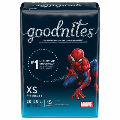 GoodNites Bedwetting Underwear for Boys, XS