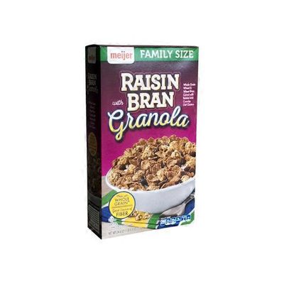 Meijer Raisin Bran With Granola