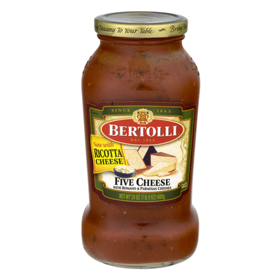 Bertolli Five Cheese with Romano & Parmesan Cheeses Sauce