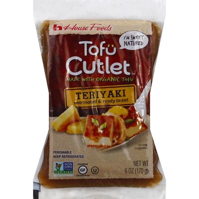 House Foods Tofu, Teriyaki, Cutlet