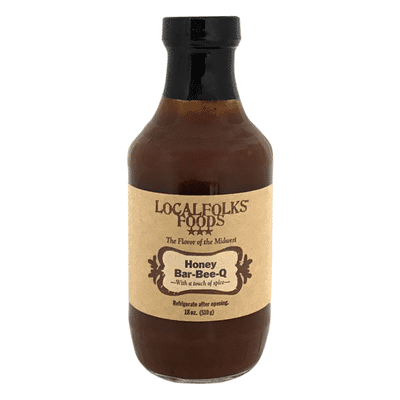 Localfolks Honey Bar Bee Q 18 Oz Instacart