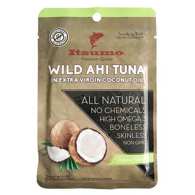 Itsumo Wild Ahi Tuna in Extra Virgin Coconut Oil
