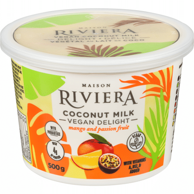 Riviera Vegan Delight Mango And Passionfruit 500G