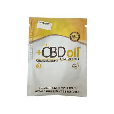 CBD oil Full Spectrum Hemp Extract Dietary Supplement Softgels