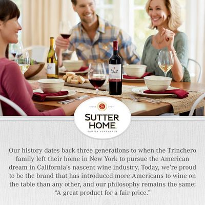 Sutter Home Chardonnay White Wine