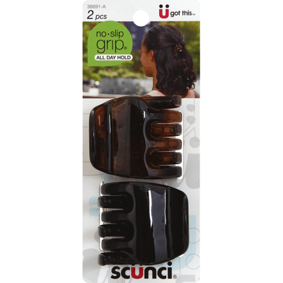 Scunci Hair Clips, Assorted