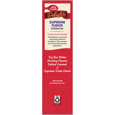 Betty Crocker Supreme Fudge Brownie Mix