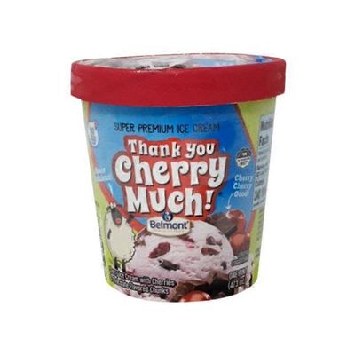 Belmont Thank You Cherry Much Premium Ice Cream