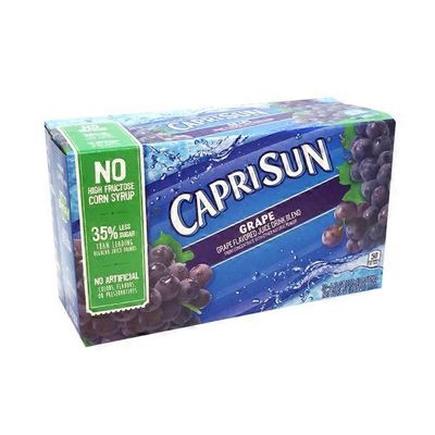 Capri Sun Grape Juice Pouches