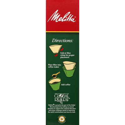 Melitta Coffee Filters, Bamboo, No. 4