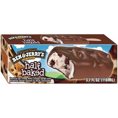 Ben Jerry S Half Baked Ice Cream Bar 3 7 Oz Instacart