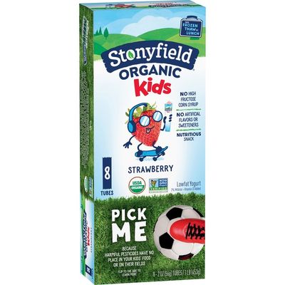Stonyfield Organic Kids Strawberry Lowfat Yogurt