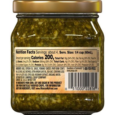 Prego® Basil Pesto Italian Sauce
