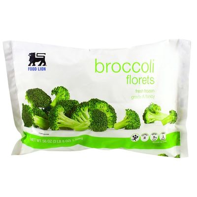 Food Lion Broccoli Florets, Bag