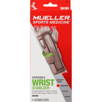 Mueller Wrist Stabilizer, Reversible, Maximum, Small/Medium
