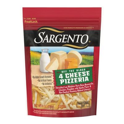 Sargento® Shredded Four Cheese Pizzeria Natural Cheese
