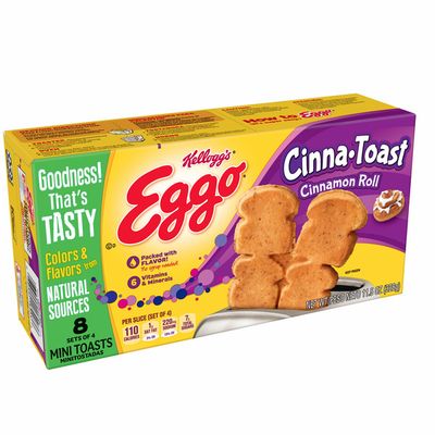 Eggo Cinna-Toast Frozen French Toast, Easy Breakfast, Cinnamon Roll