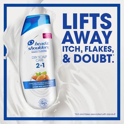 Head & Shoulders Dry Scalp Care With Almond Oil 2-In-1 Anti-Dandruff Paraben