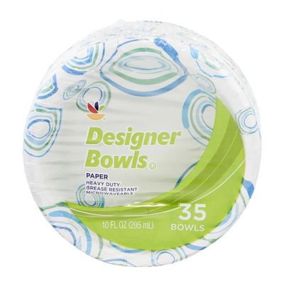 SB Designer Paper Bowls - 35 CT