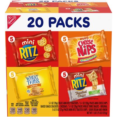 RITZ Mini Toasted Chips, Sour Cream & Onion