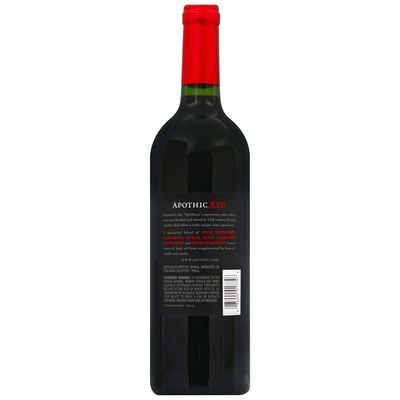Apothic Red Blend Red Wine 750ml