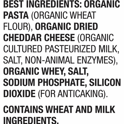 Annie's Organic Shells & White Cheddar Macaroni and Cheese