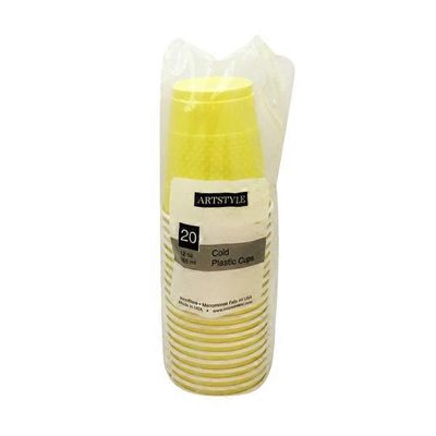 First Street Artstyle Mimosa Plastic Cup 12 Oz