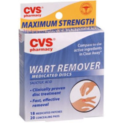 Cvs Health Wart Remover Salicylic Acid 18 Ct Instacart