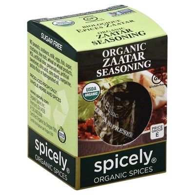 Spicely Organics All Natural Zaatar Seasoning