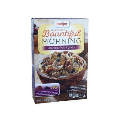 Meijer Fruit & Nut Bountiful Morning Cereal