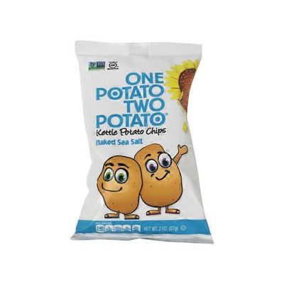 One Potato Naked Sea Salt Kettle Potato Chips
