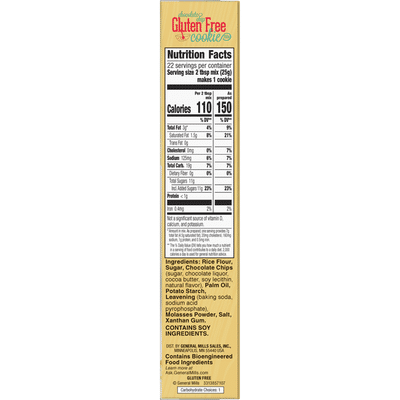 Betty Crocker Gluten Free Chocolate Chip Cookie Mix