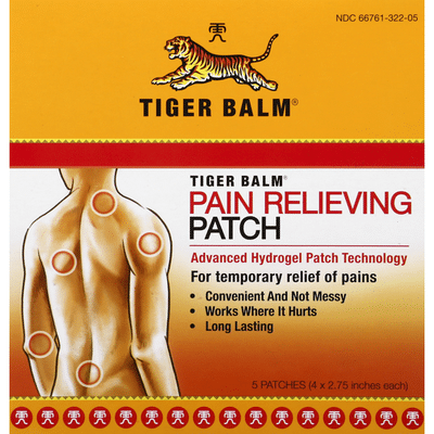 Tiger Balm Pain Relieving Patch