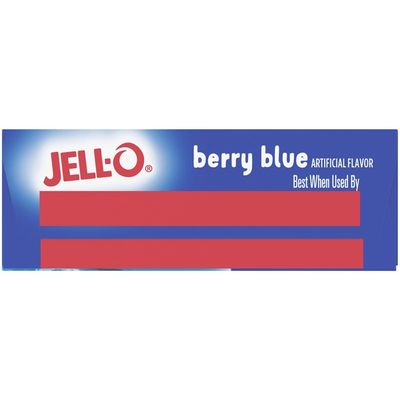 Jell-O Berry Blue Gelatin Dessert Mix