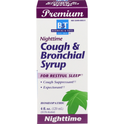 Nature's Way Boericke & Tafel® Nighttime Cough & Bronchial Syrup