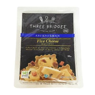 Three Bridges Inspired Foods Five Cheese Ravioli
