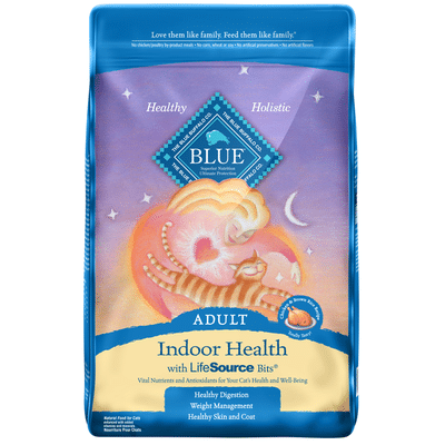 Blue Buffalo Indoor Health Natural Adult Dry Cat Food, Chicken & Brown Rice