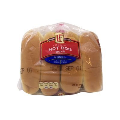 L'oven Fresh Hot Dog Buns