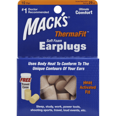 Mack's Earplugs, Soft Foam