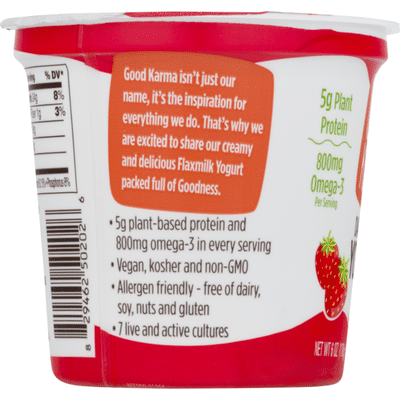 Good Karma Yogurt, Dairy Free, Strawberry