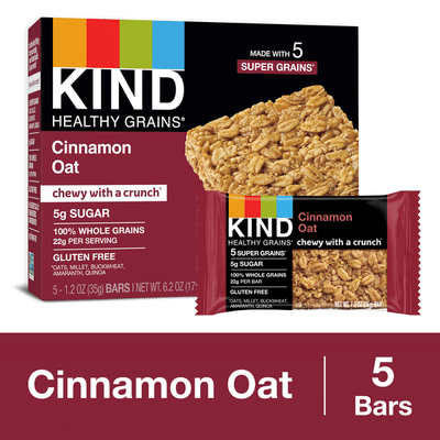 KIND Healthy Grains Cinnamon Oat Granola Bars