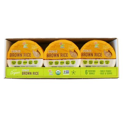 Minsley 100% Organic Cooked Brown Rice