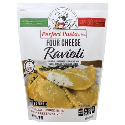 Perfect Pasta Ravioli, Four Cheese
