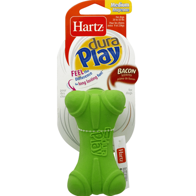 Hartz Bone, Medium, Bacon Scented, for Dogs 20 to 50 lbs