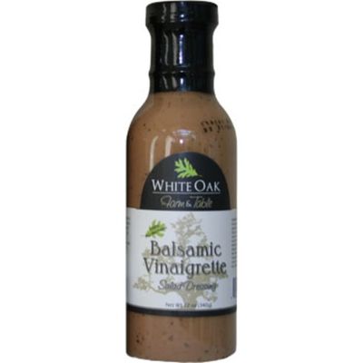 White Oak Farm & Table Balsamic Vinaigrette Salad Dressing