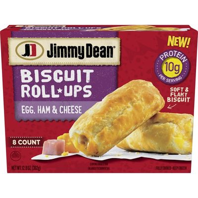 Jimmy Dean Biscuit, Egg, Ham & Cheese, Rolls Ups