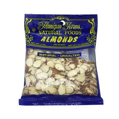 Flanigan Farms Natural Unsalted Sliced Almonds